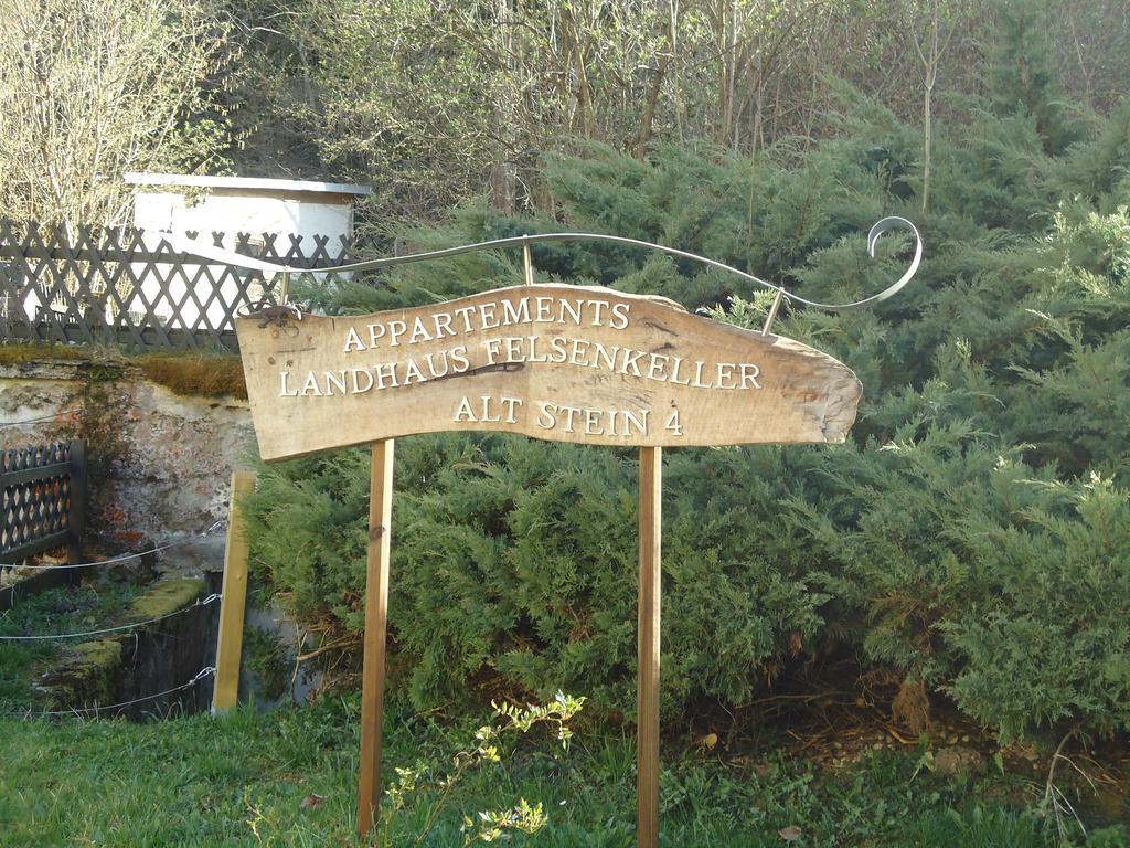 Appartement Landhaus Felsenkeller Sankt Kanzian am Klopeiner See Exterior foto