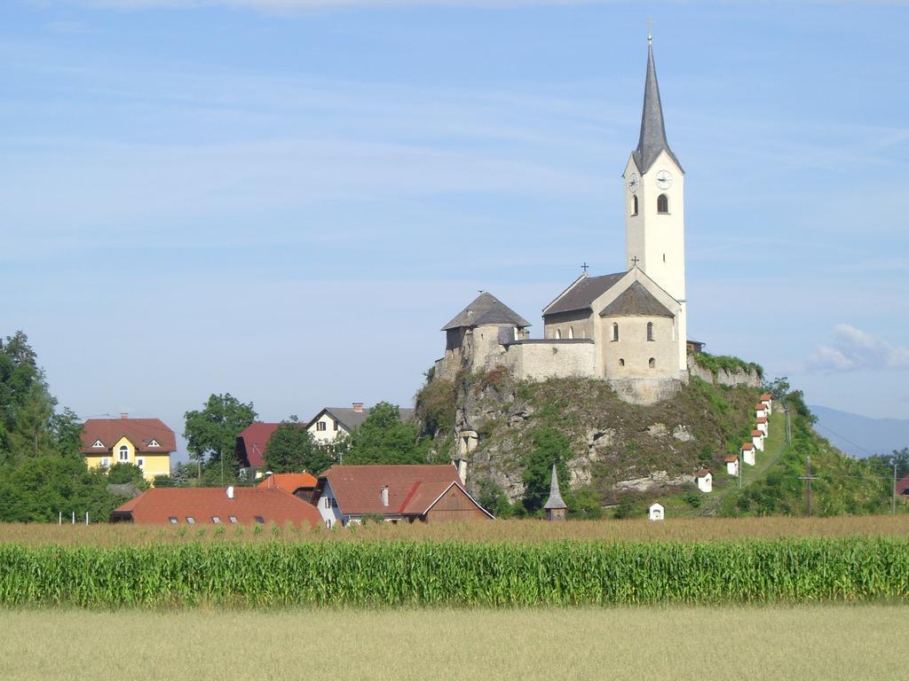 Appartement Landhaus Felsenkeller Sankt Kanzian am Klopeiner See Exterior foto